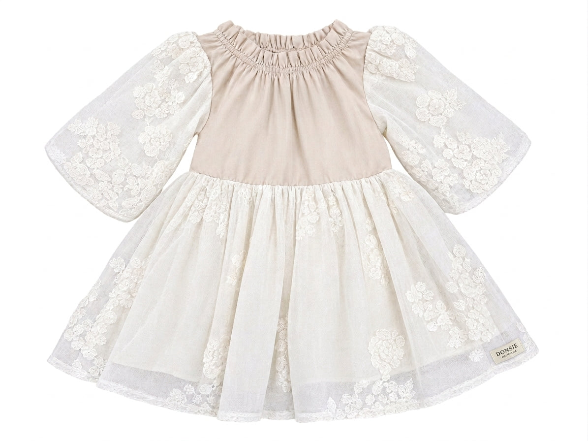 Donsje Kylen Dress - Soft Powder White Blossom