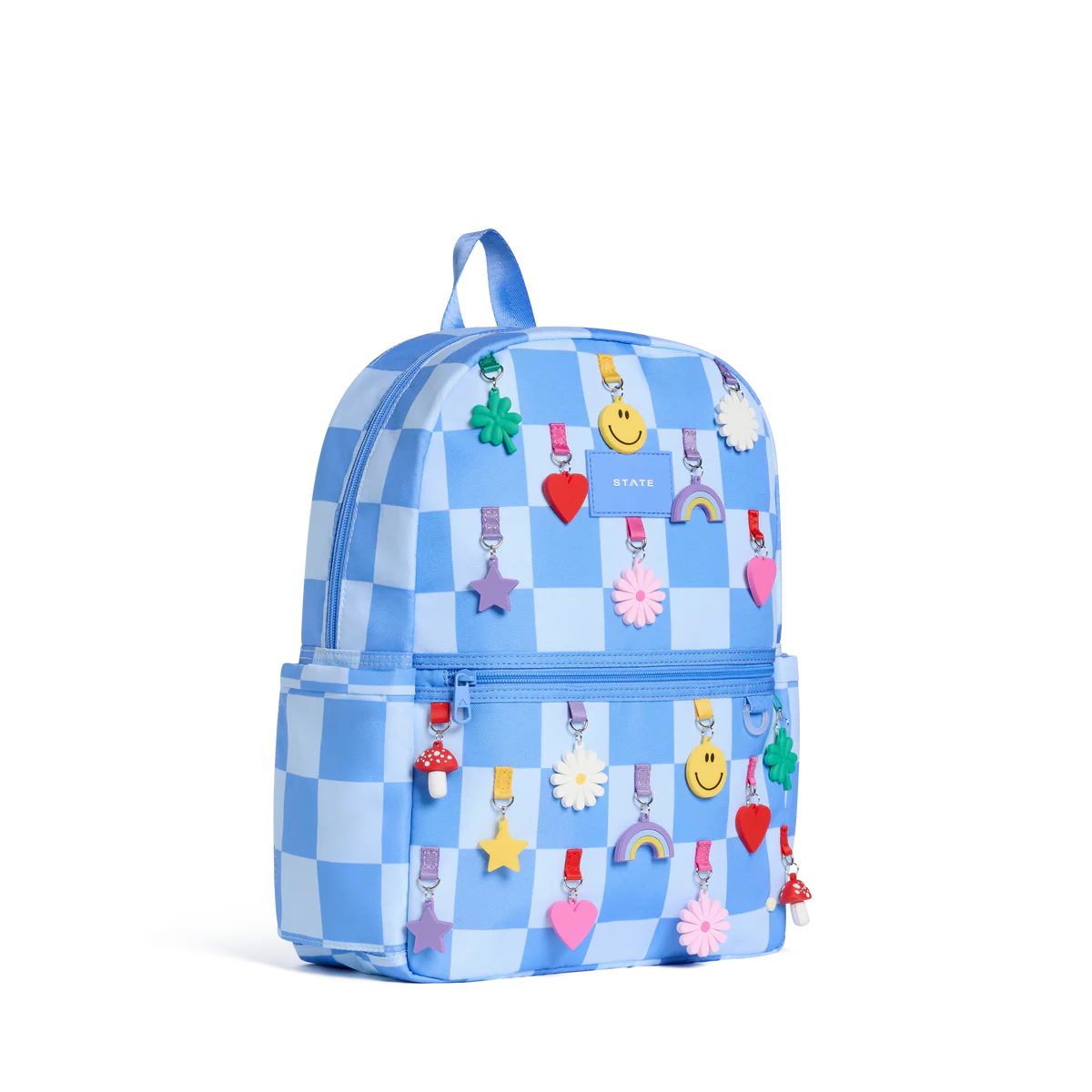 State Bags Kane Backpack - Charms Blue Check
