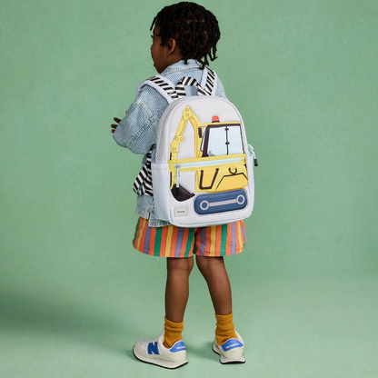 State Bags Kane Mini Backpack - Construction Truck