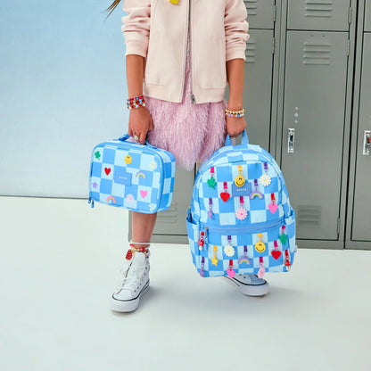 State Bags Kane Backpack - Charms Blue Check