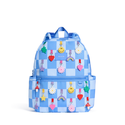 State Bags Kane Backpack - Charms Blue Check