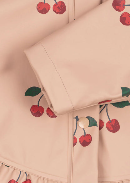 Konges Sløjd Faire Rain Jacket - Ma Grande Cerise Blush