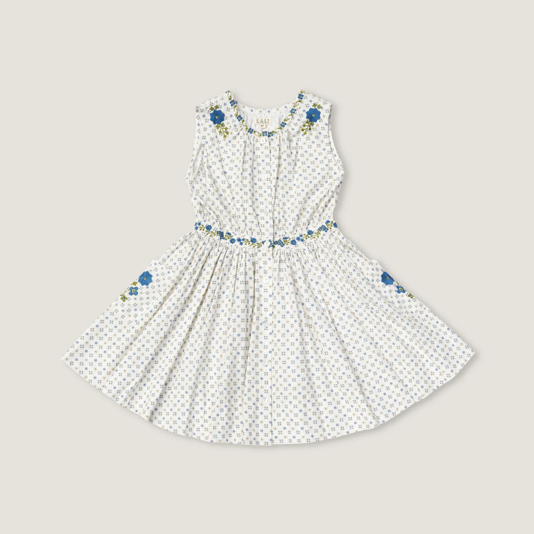 Lali Claudette Dress - Tile Print