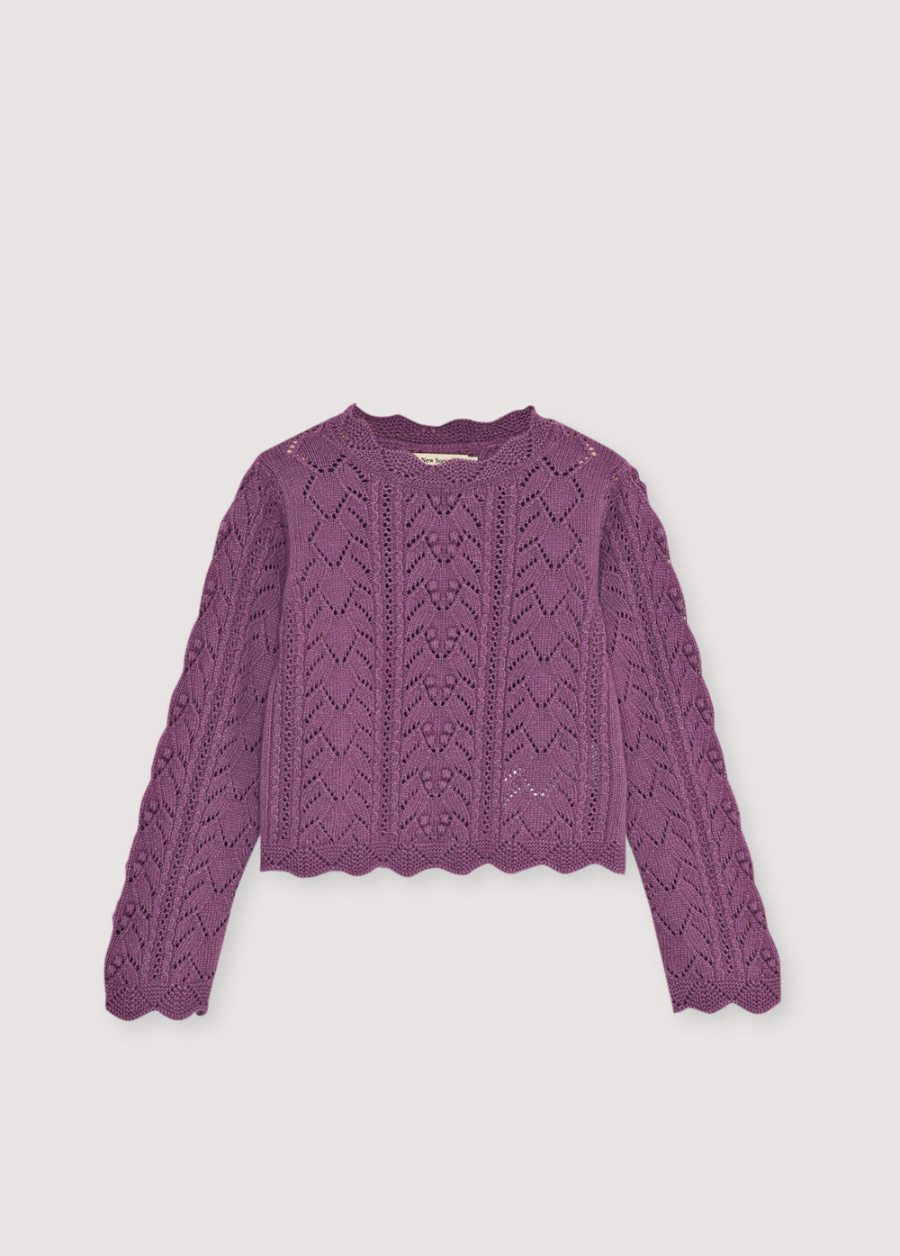 The New Society Lila Jumper - Grape Bliss