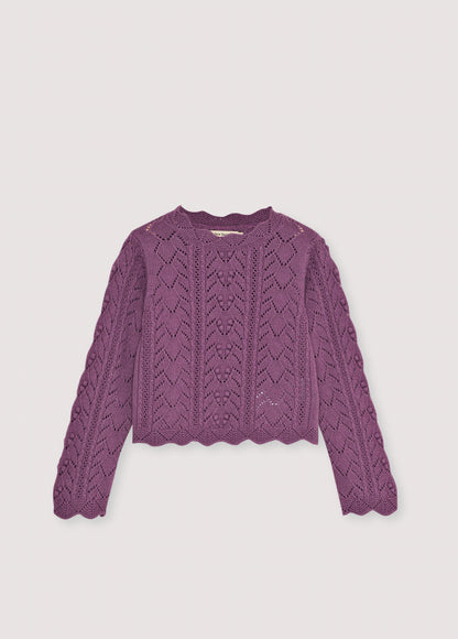 The New Society Lila Jumper - Grape Bliss