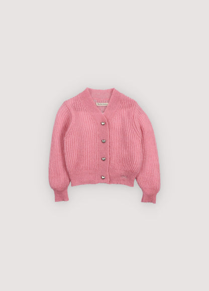 The New Society Lina Baby Cardigan - Dream Blush