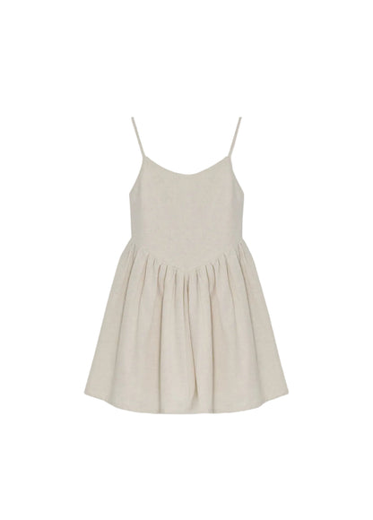 The New Society Lippia Teen Dress - Sand Vigore