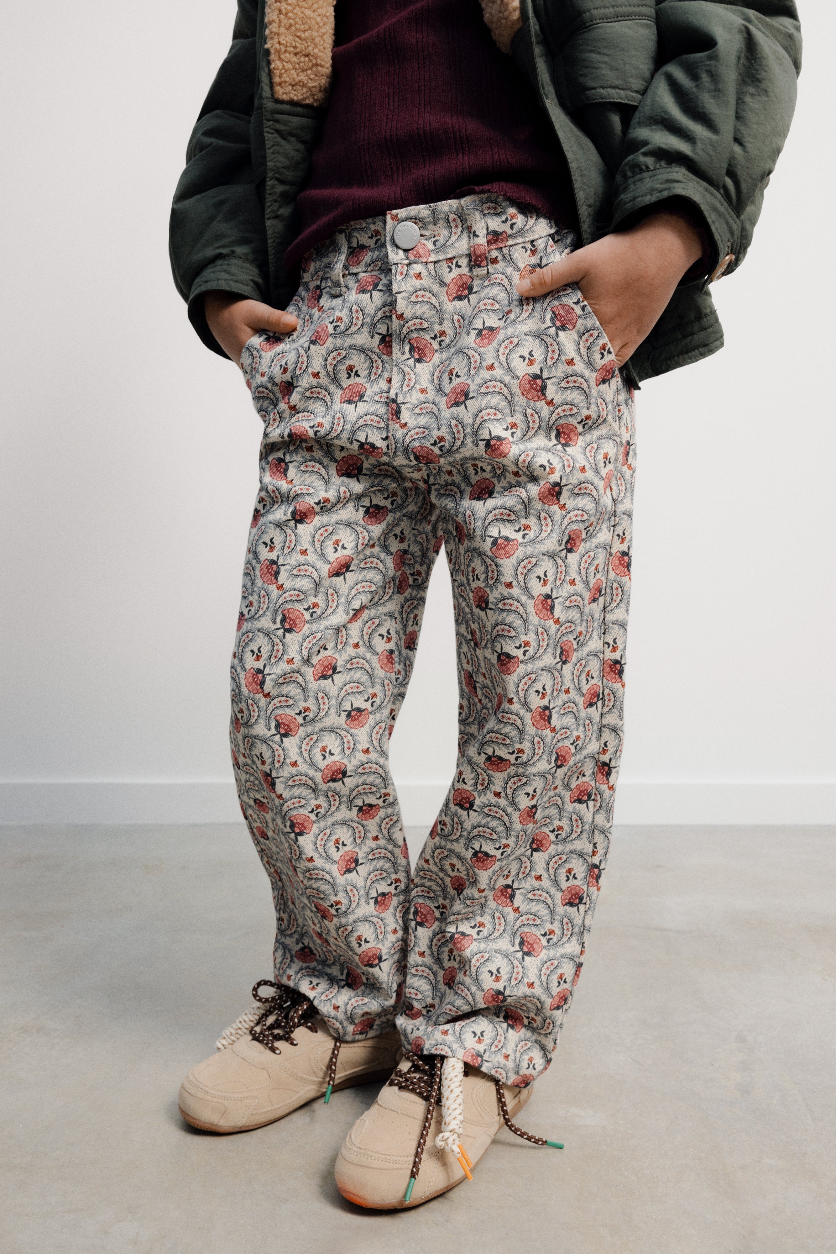 The New Society Nesta Trouser - Nesta Print