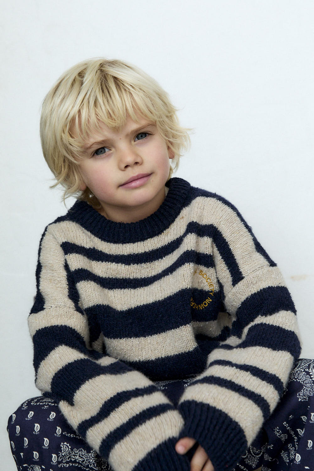 The New Society Jorge Jumper - Infinite Navy