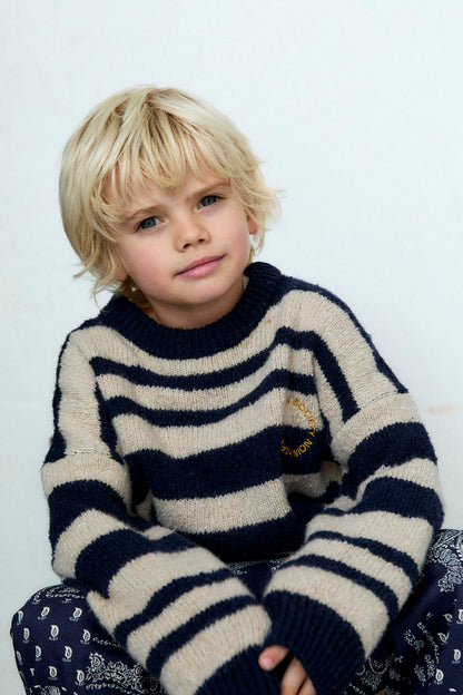 The New Society Jorge Jumper - Infinite Navy