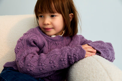 The New Society Lila Jumper - Grape Bliss