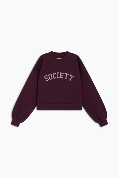 The New Society Teen Lea Sweatshirt - Winetasting