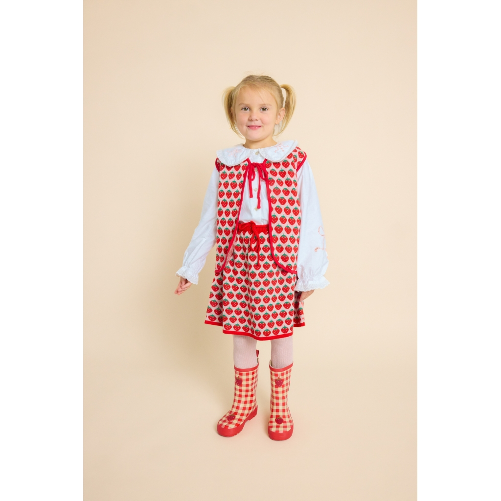 Flöss Line Skirt - Blossom Pink Berry