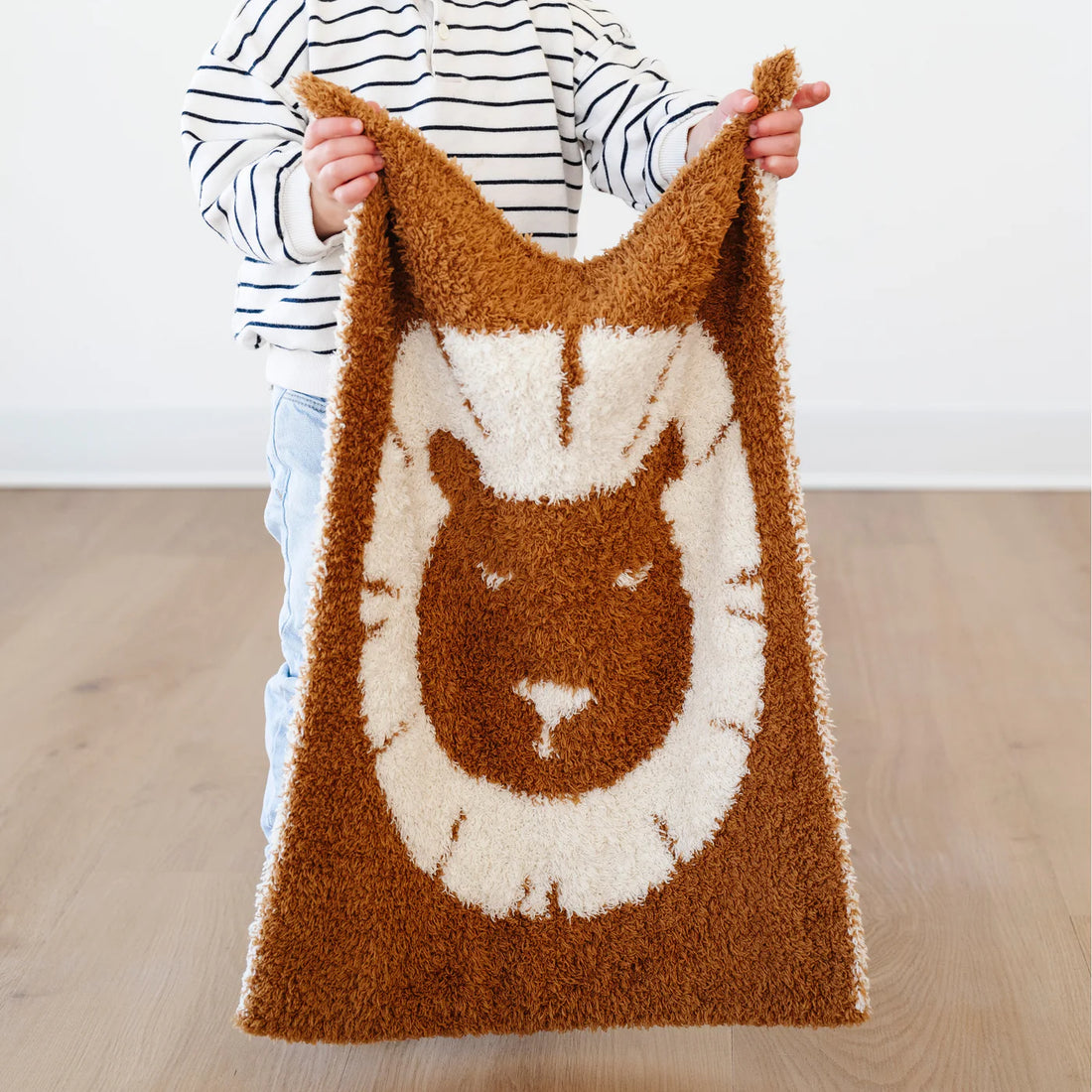 Saranoni Minky Double-Layer Bamboni Mini Blankets - Lion Double Layer