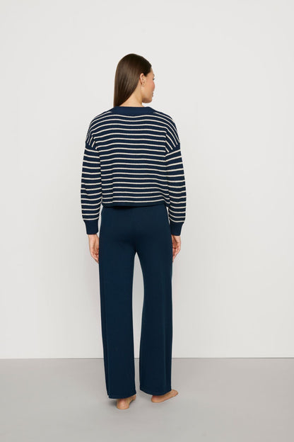 Eberjey Fine Gauze Pant - Navy