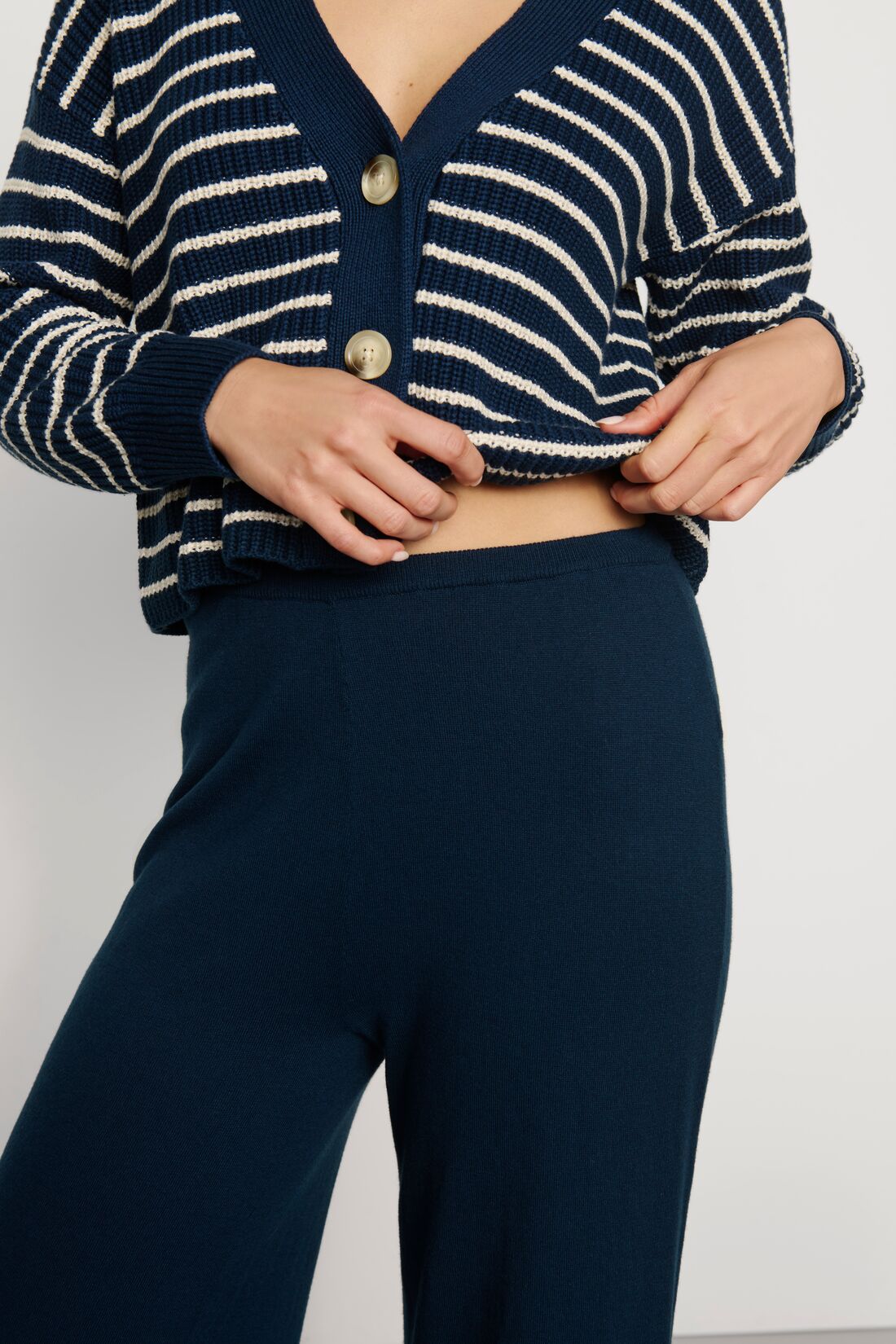 Eberjey Fine Gauze Pant - Navy