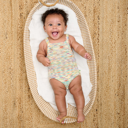Bonnie Mob Magic Space Dye Romper - Rainbow