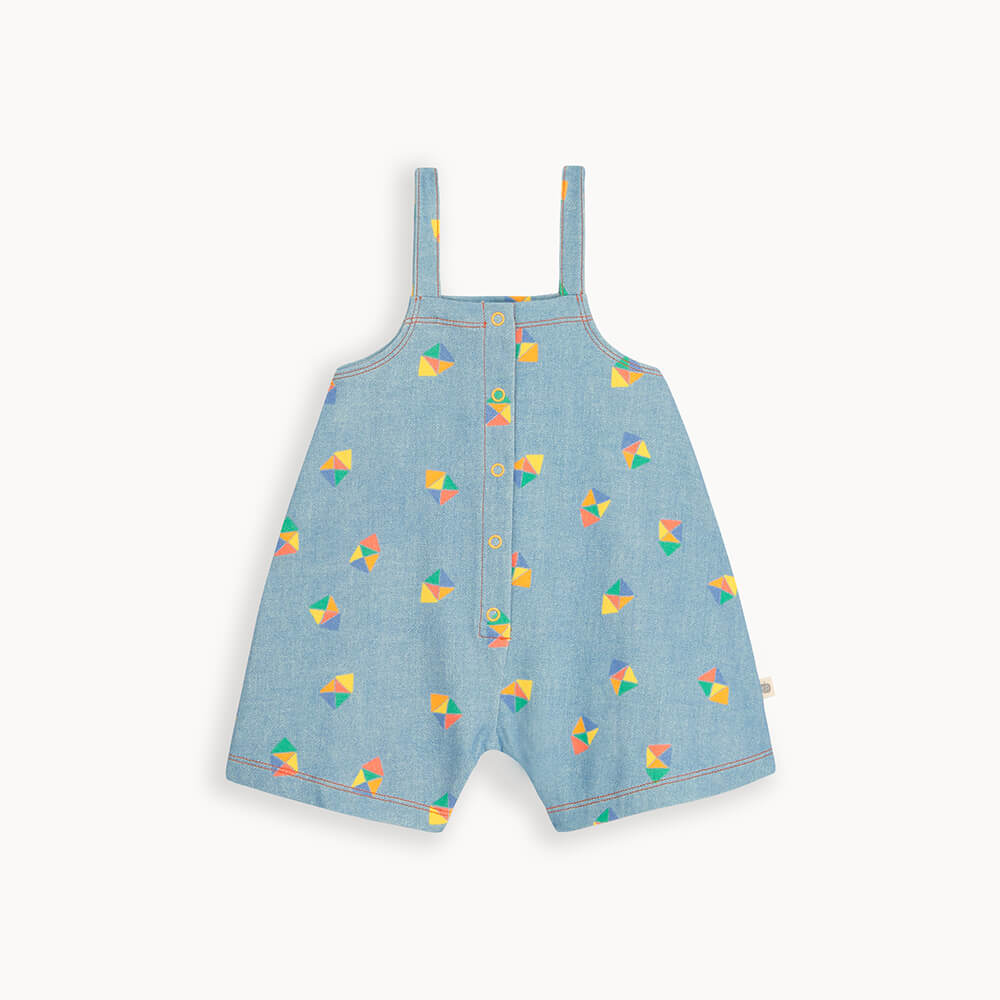 Bonnie Mob Mako Dungaree Jumpsuit - Beach Denim