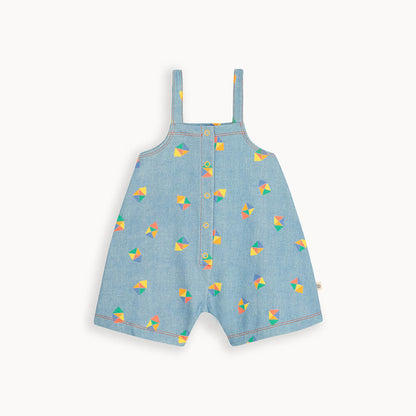 Bonnie Mob Mako Dungaree Jumpsuit - Beach Denim