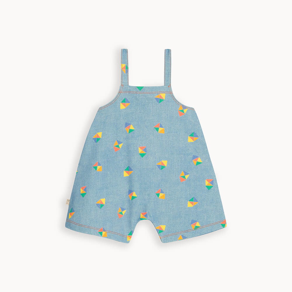 Bonnie Mob Mako Dungaree Jumpsuit - Beach Denim