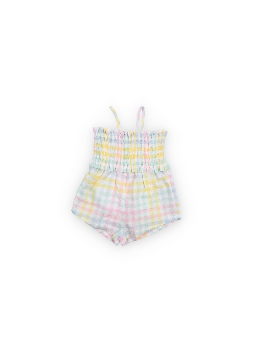The New Society Mallow Baby Jumpsuit - Mallow Check