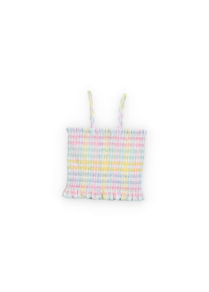The New Society Mallow Top - Mallow Check