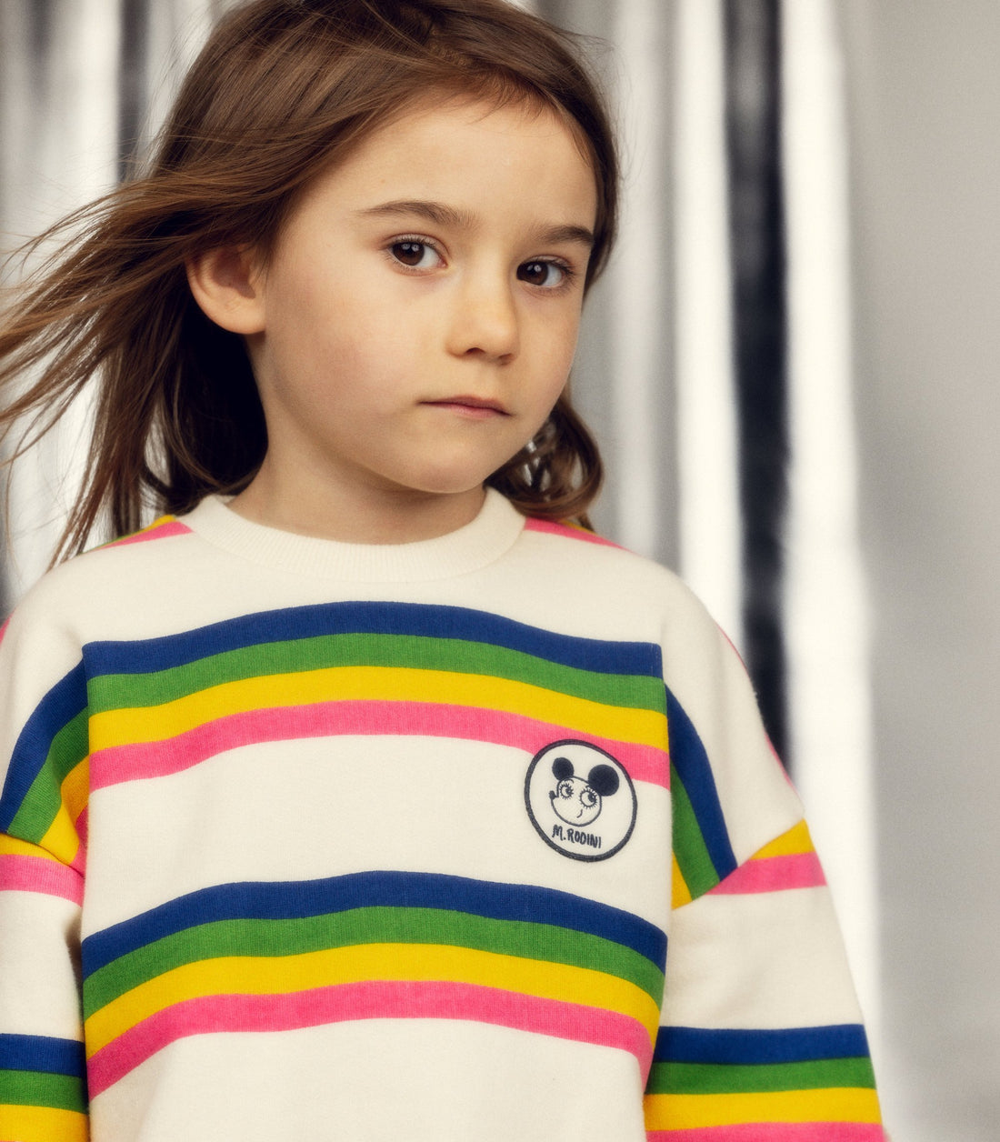 Mini Rodini Ritzratz Stripe Sweatshirt - Multi