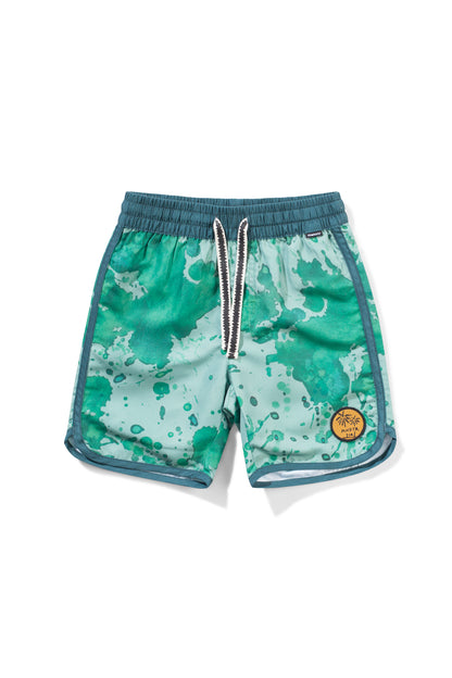 Munster Kids Warble B Short - Ocean Green
