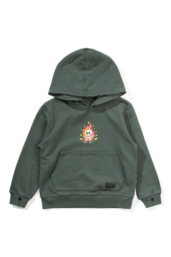 Munster Kids Chase Me Hoody - Ocean Green