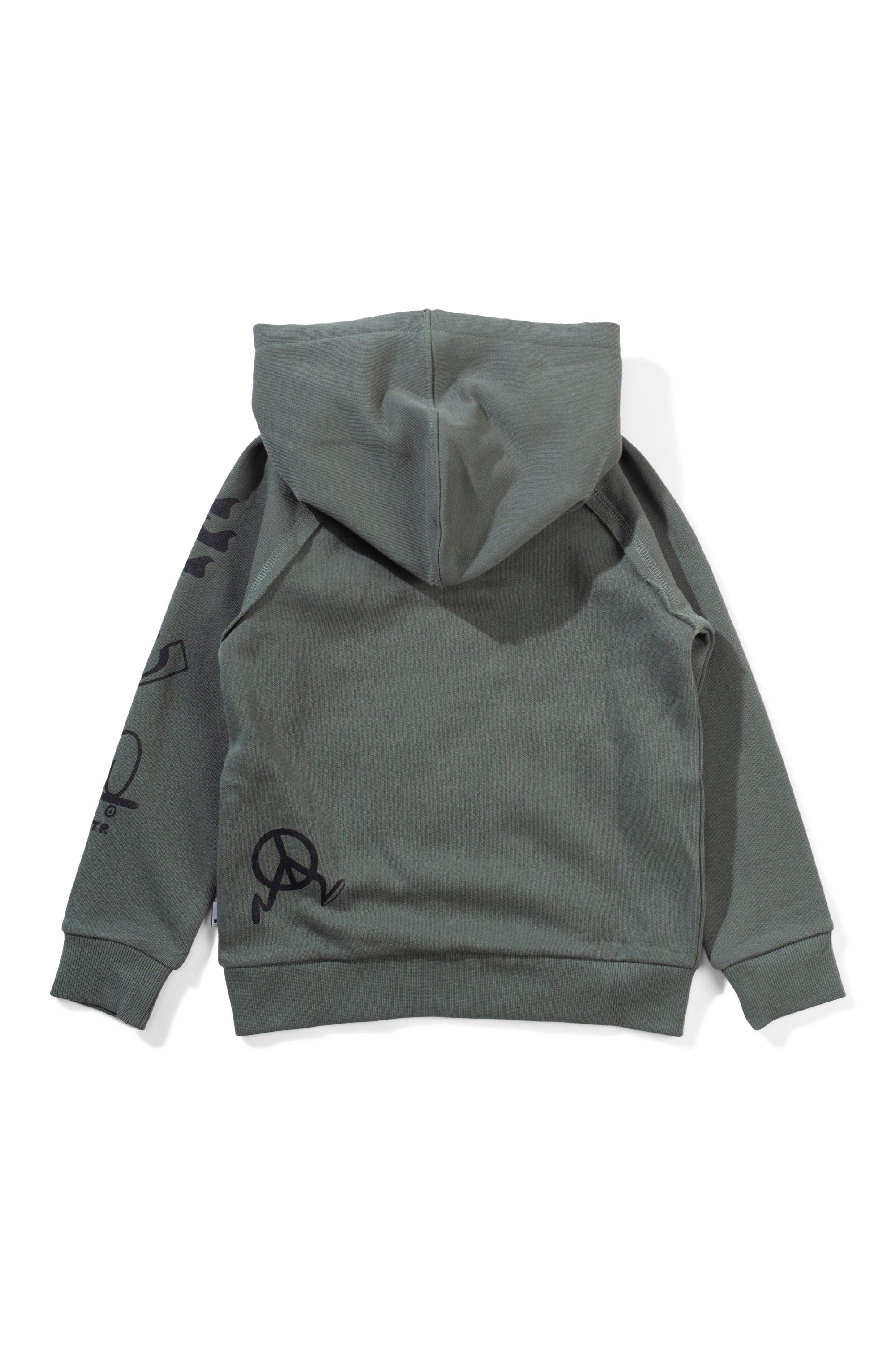 Munster Kids Icon Patch Hoody - Ocean Green