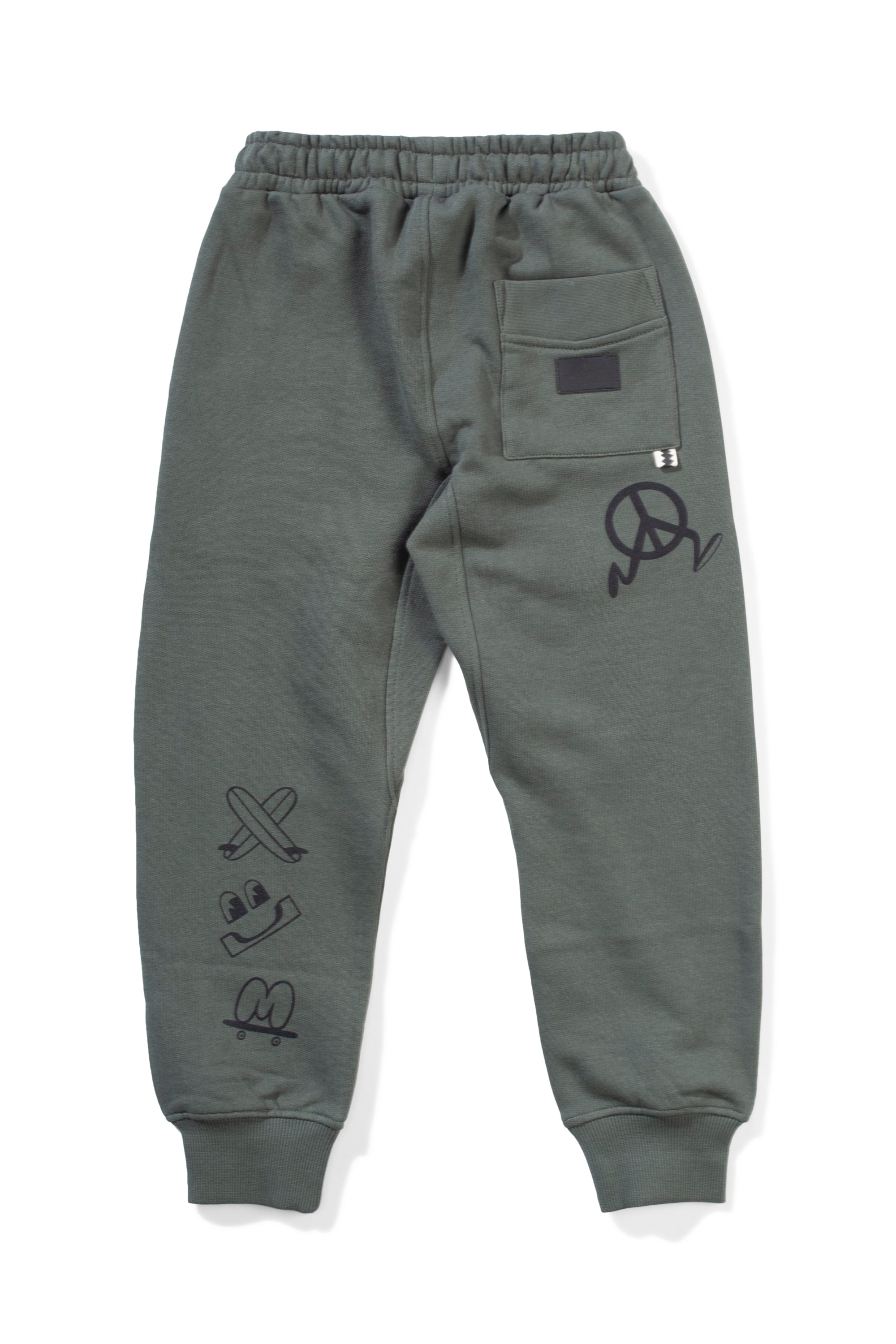 Munster Kids Lessgo Track Pant - Ocean Green