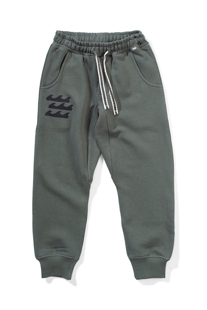 Munster Kids Lessgo Track Pant - Ocean Green