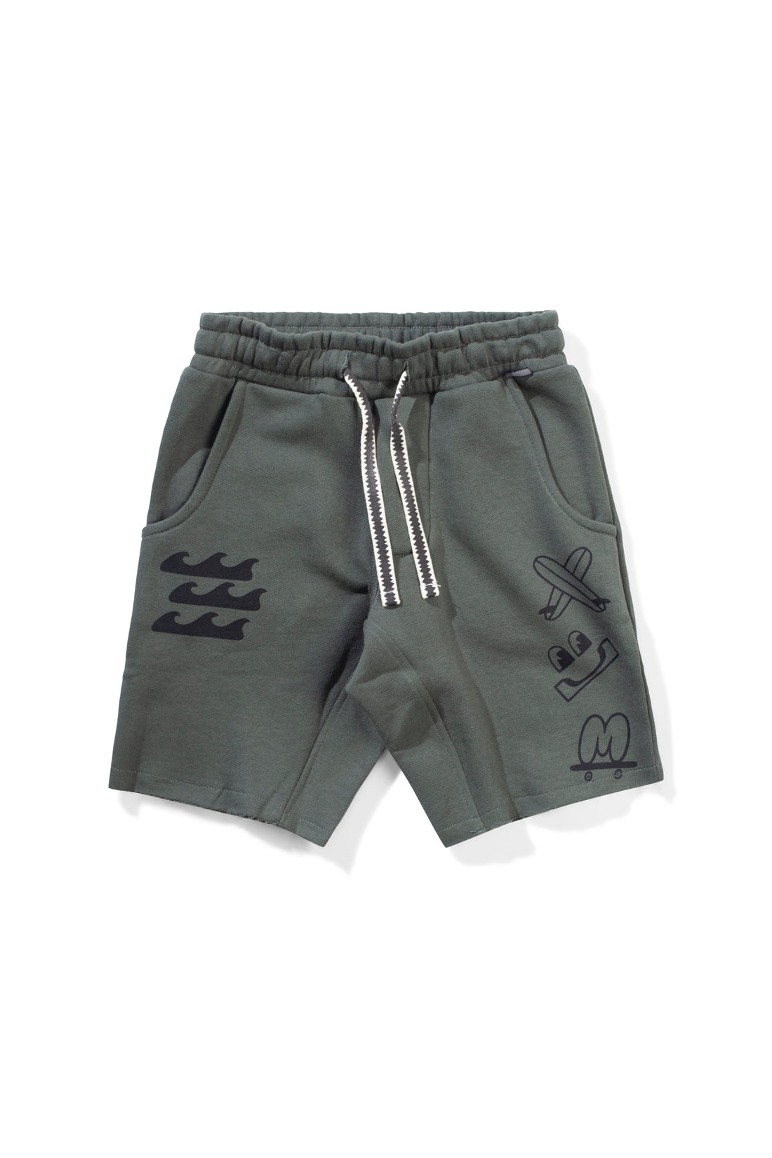 Munster Kids Branded Short - Ocean Green