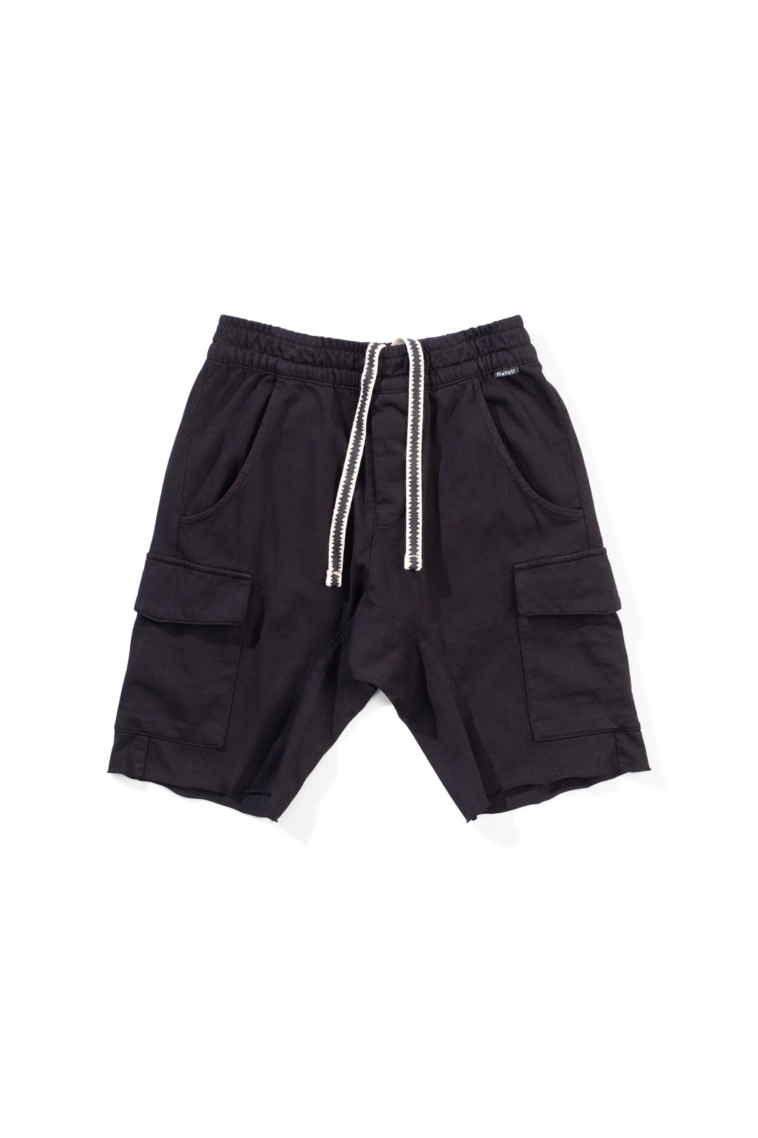 Munster Kids Rugby Cargo Short - Washed Black