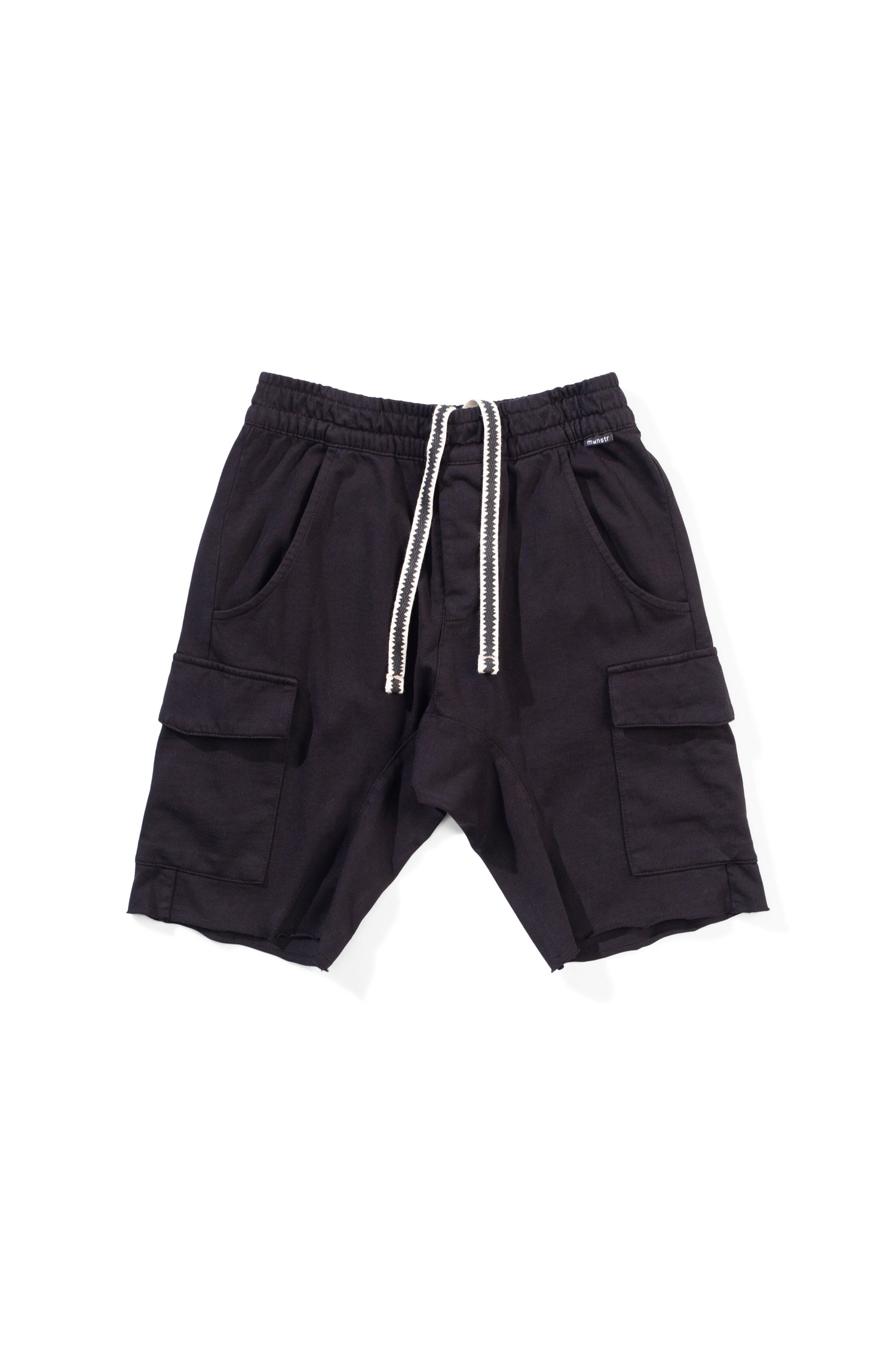Munster Kids Rugby Cargo Short - Washed Black