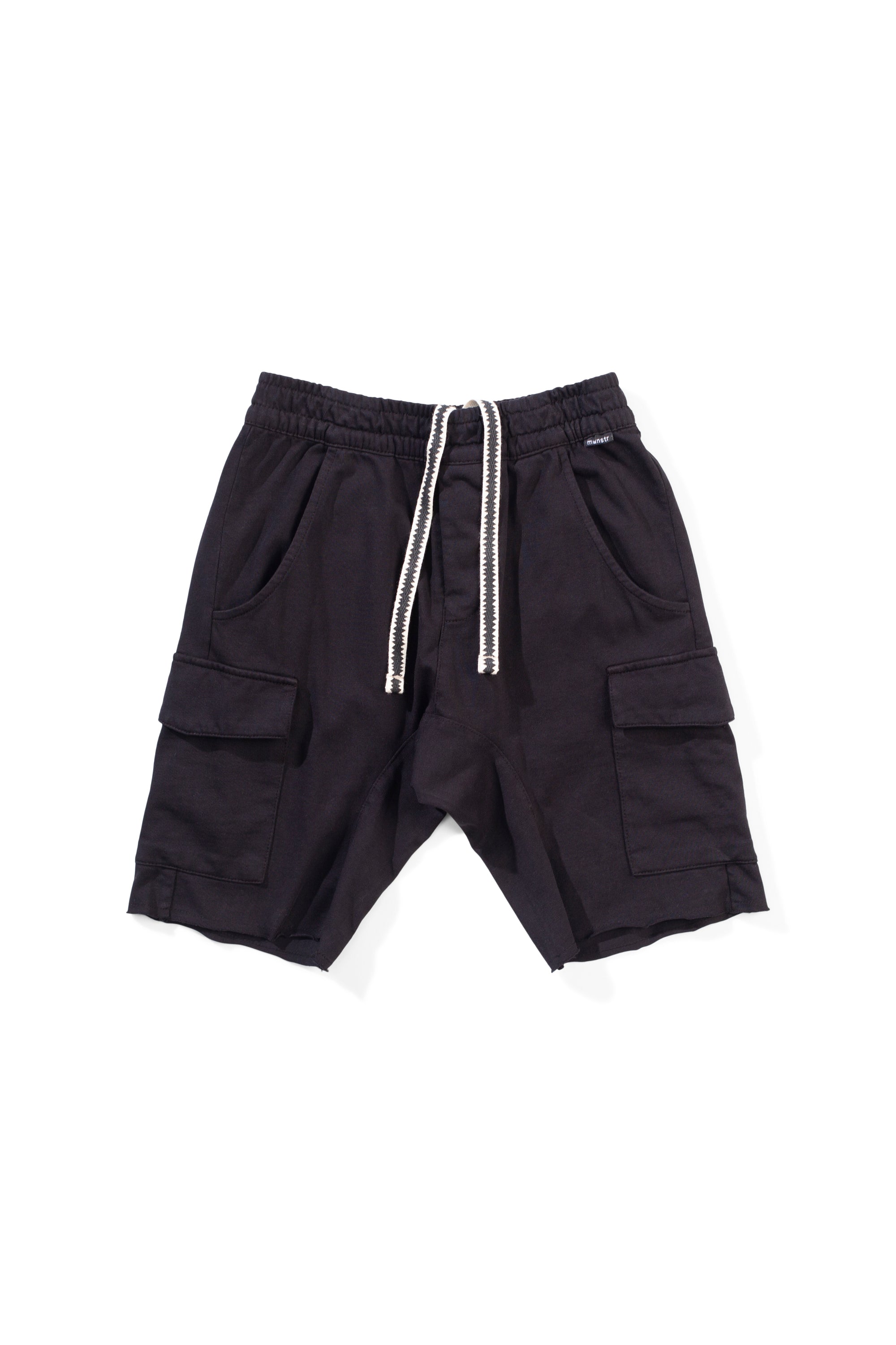 Munster Kids Rugby Cargo Short - Washed Black