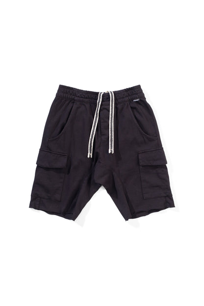 Munster Kids Rugby Cargo Short - Washed Black