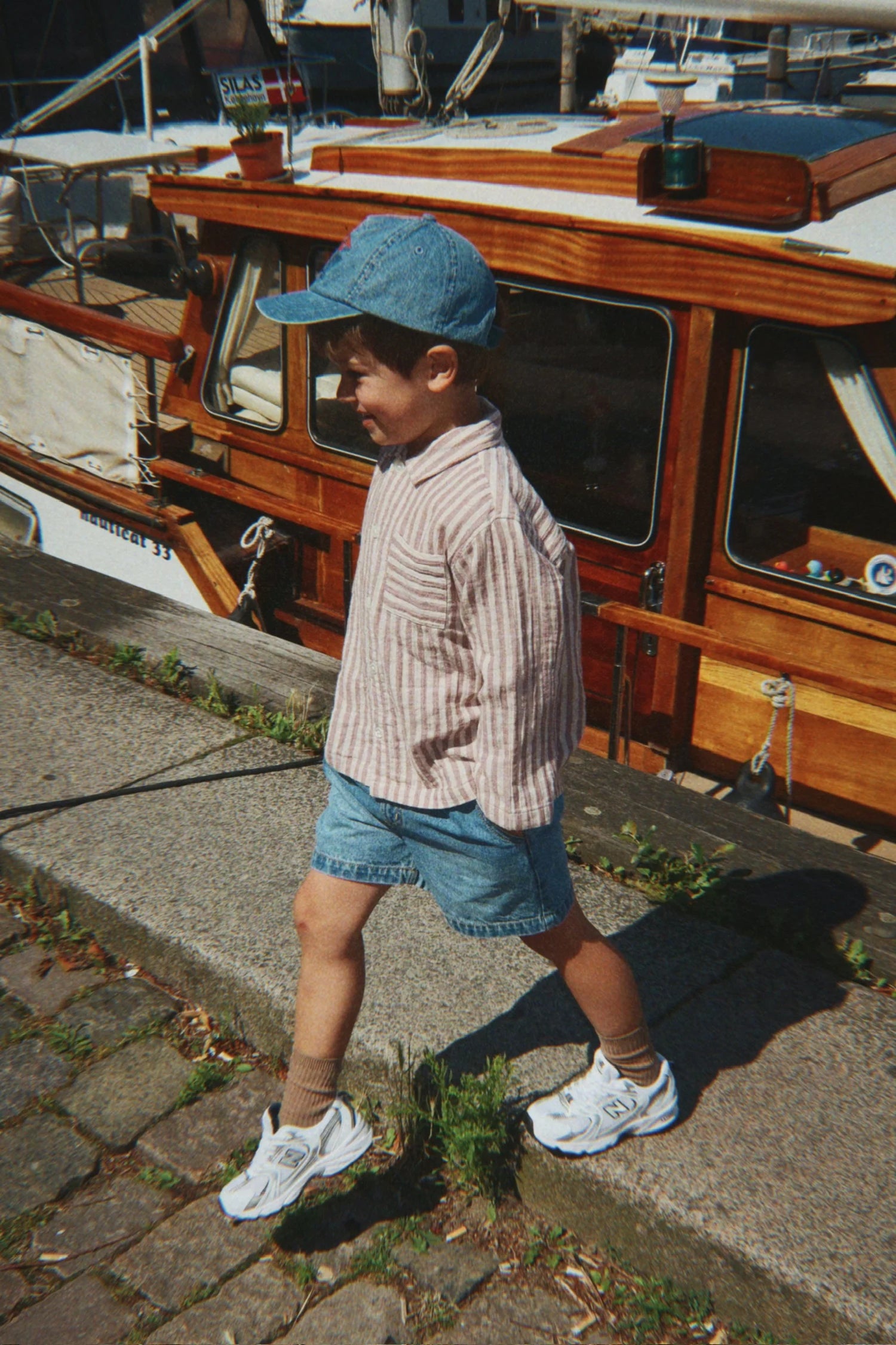 Konges Sløjd Ely Shirt GOTS - Red Stripe