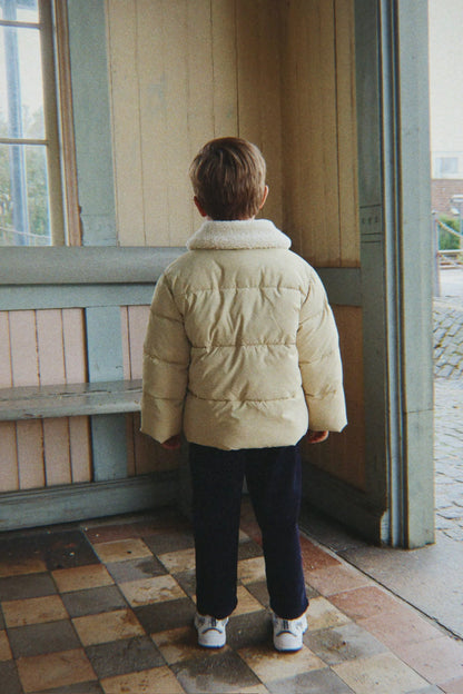 Konges Sløjd Alpi Collar Jacket Grs - Pale Olive Green