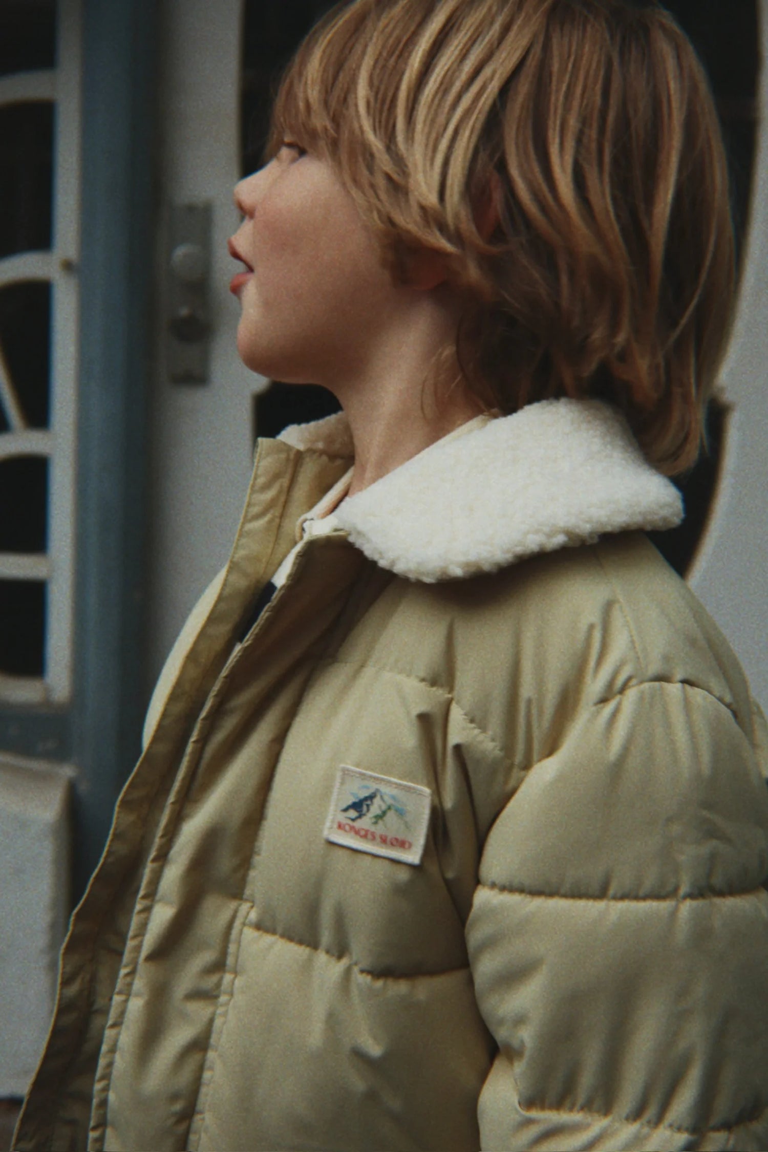 Konges Sløjd Alpi Collar Jacket Grs - Pale Olive Green
