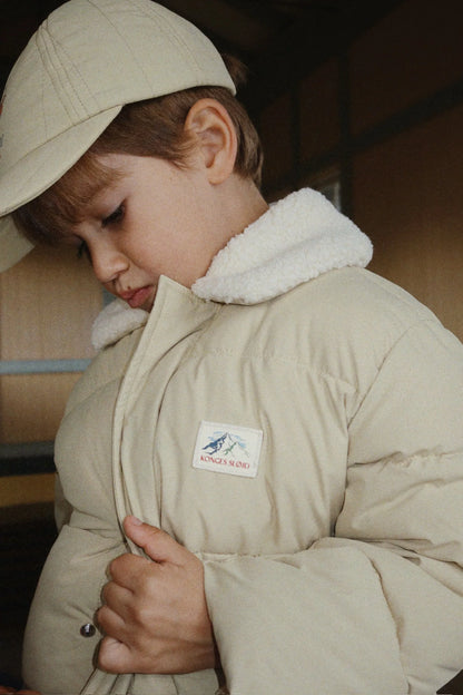 Konges Sløjd Alpi Collar Jacket Grs - Pale Olive Green