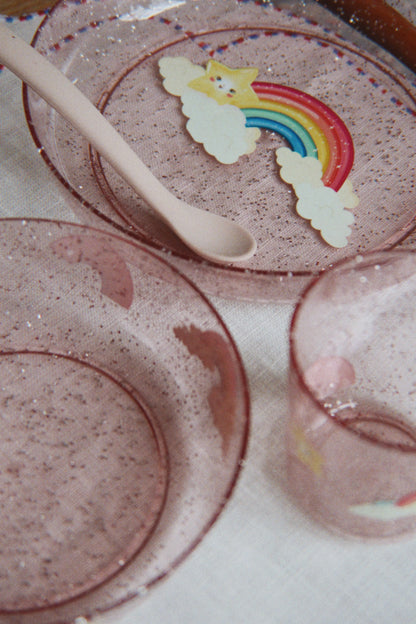 Konges Sløjd Sparkly Dinner Set - Rainbow