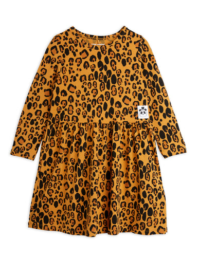 Mini Rodini Basic Leopard Long Sleeve Dress