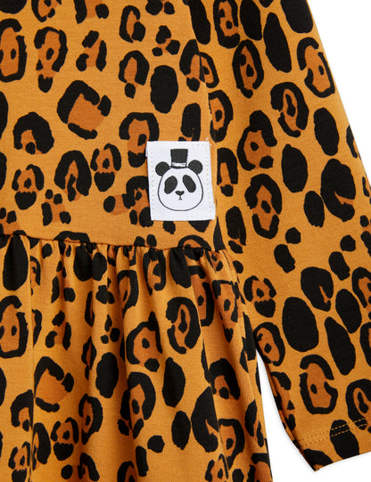 Mini Rodini Basic Leopard Long Sleeve Dress