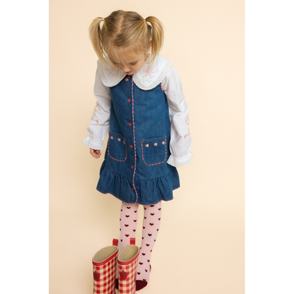 Flöss Monique Dress - Mid Blue