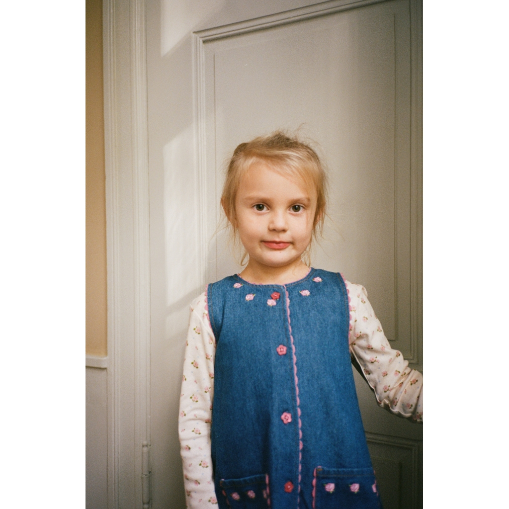 Flöss Monique Dress - Mid Blue