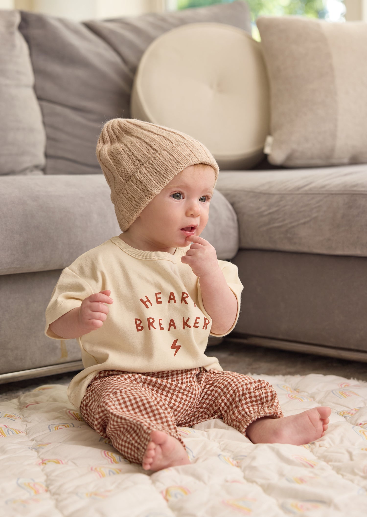 Quincy Mae Boxy Tee - Heartbreaker