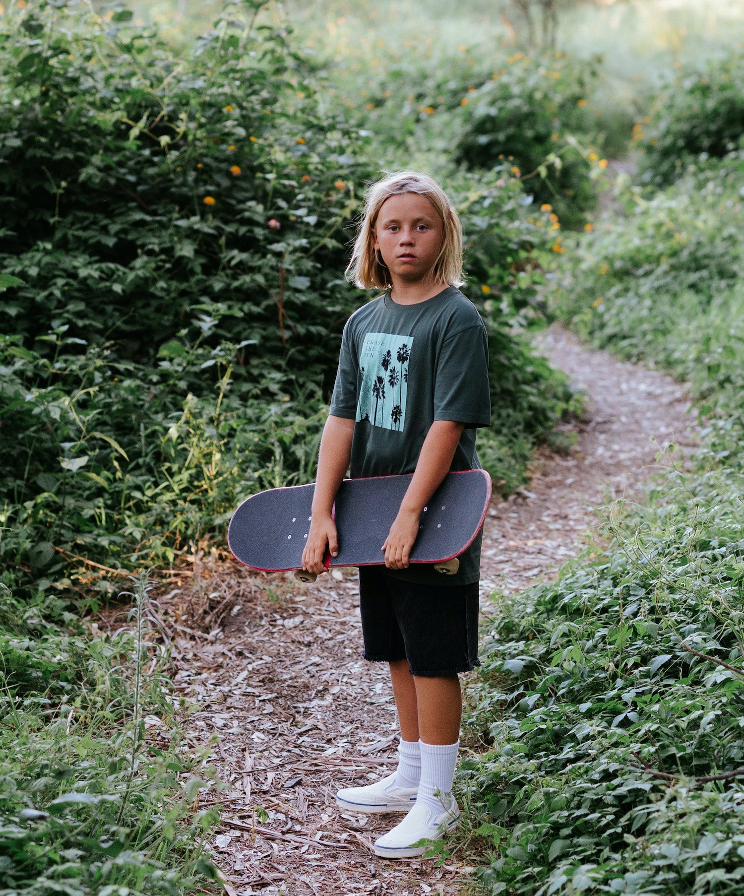 Munster Kids Chase Tee - Ocean Green