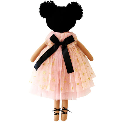Alimrose Halle Ballerina Doll - Light Brown &amp; Ebony