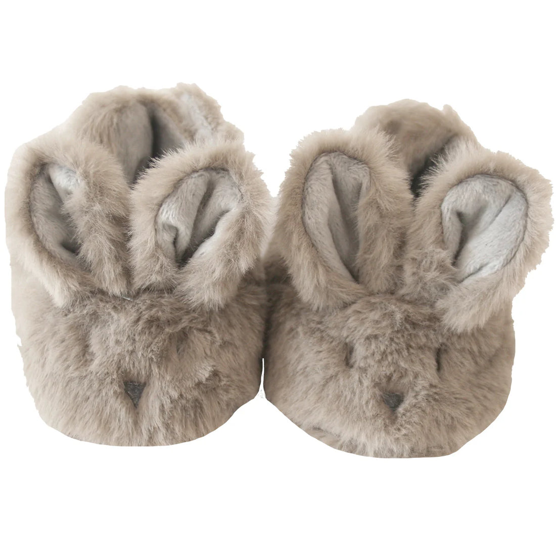 Alimrose Luxe Bunny Booties - Grey
